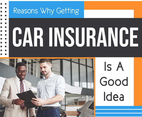 Infographic about getting car insurance
