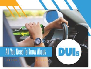 Infographic about DUI's